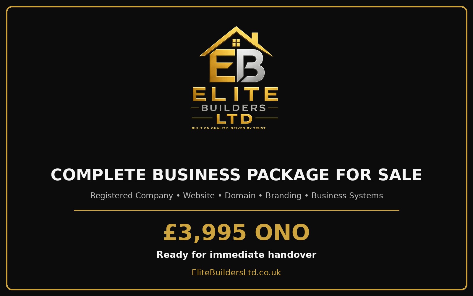 Turnkey Building & Refurbishment Business Package – Website, Domain & Brand Included — photo 2
